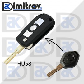 Кутийка ключ BMW 3 (E46) 5 (E39) 7 (E38) X3 (E83) X5 (E53)
